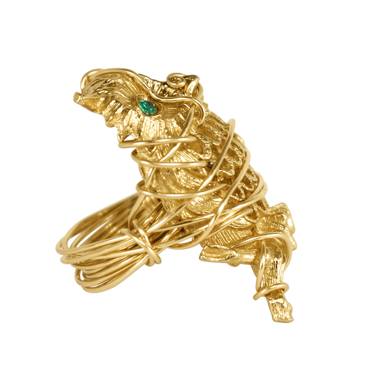 Vintage Owl Cocktail Ring